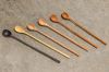 Wooden Tasting Spoons -12 inch - Set Of 6