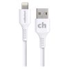Charge and Sync USB-A to Lightning(R) Round Cable (1 Foot)