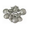 Assorted Mini Silver Seashells Set of 12